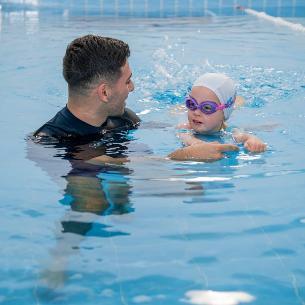 progressing in swimming